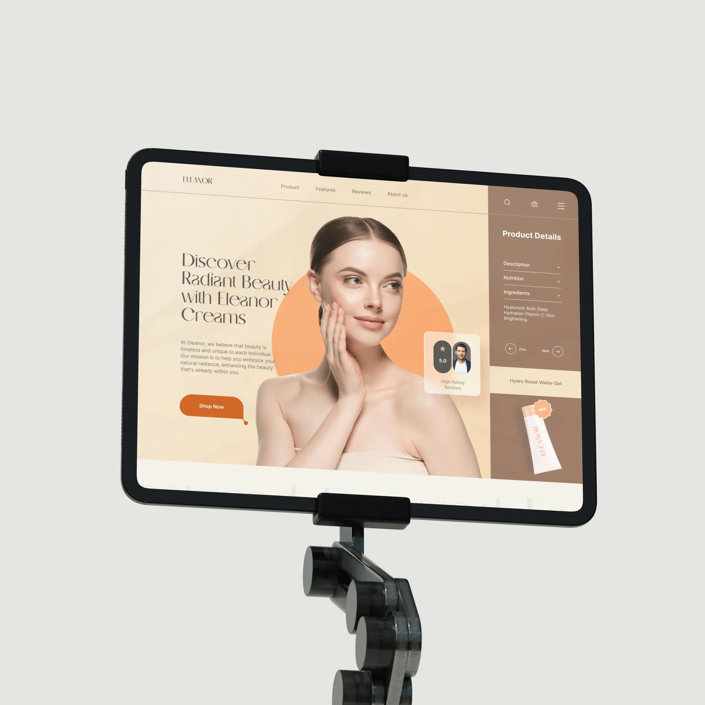 Eleanor mobile screens