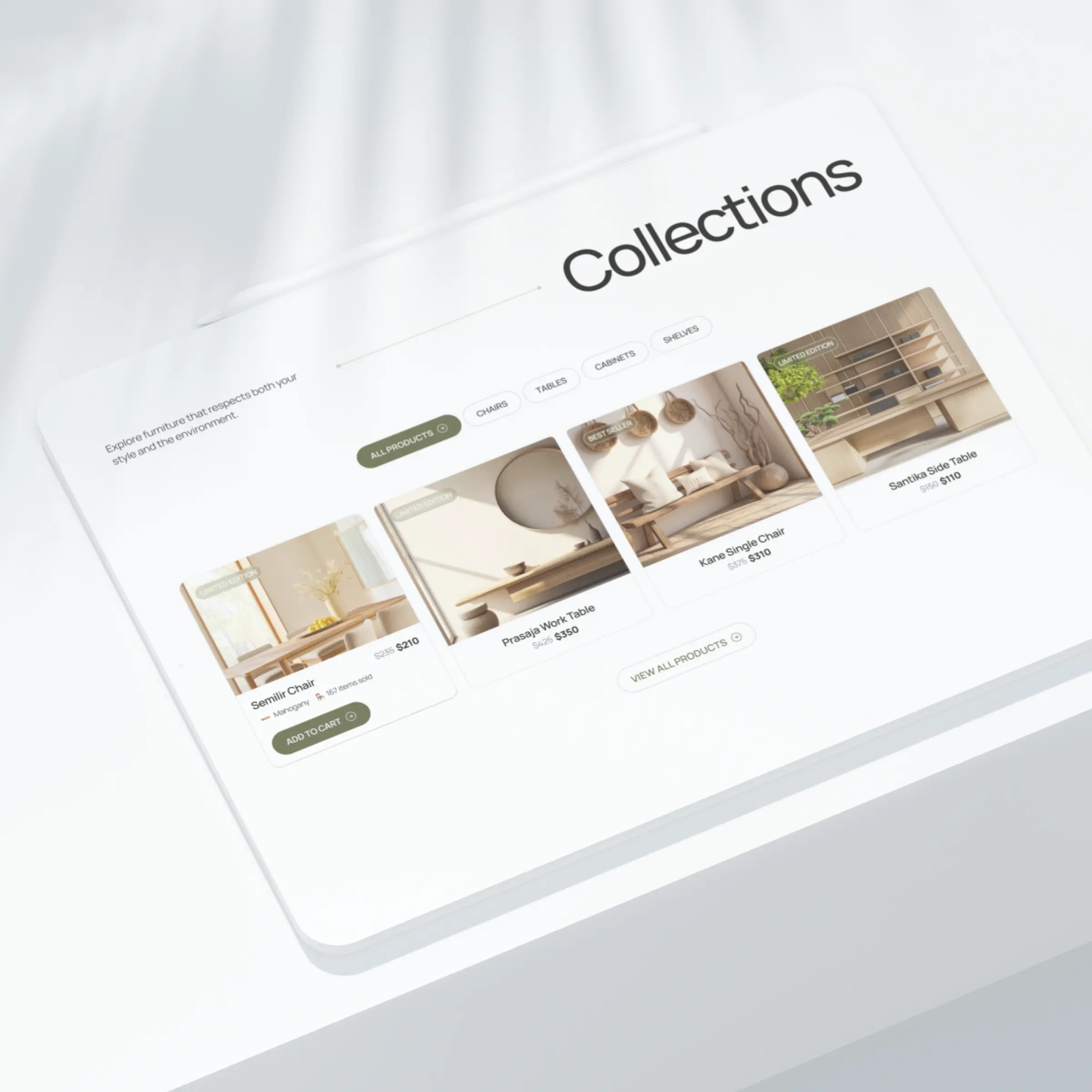 Balumra storefront — product presentation designed by Convertica Studio