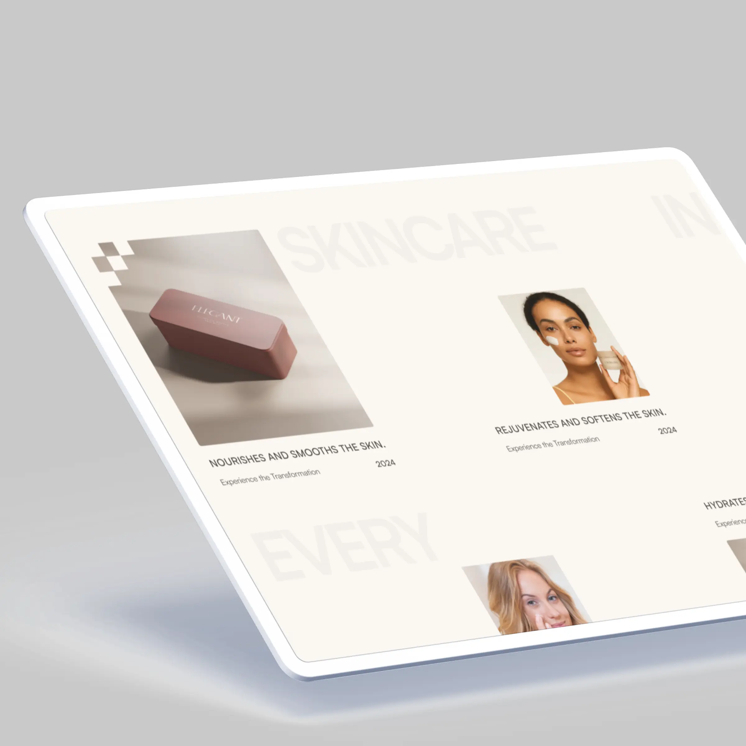 Elanora storefront — content and trust sections designed by Convertica Studio