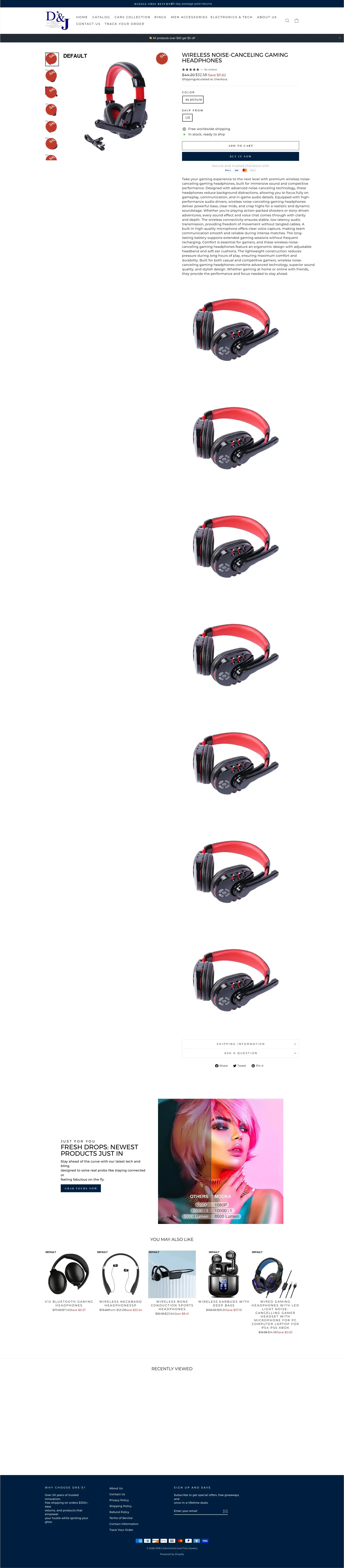 DRE24 product page before the CRO redesign