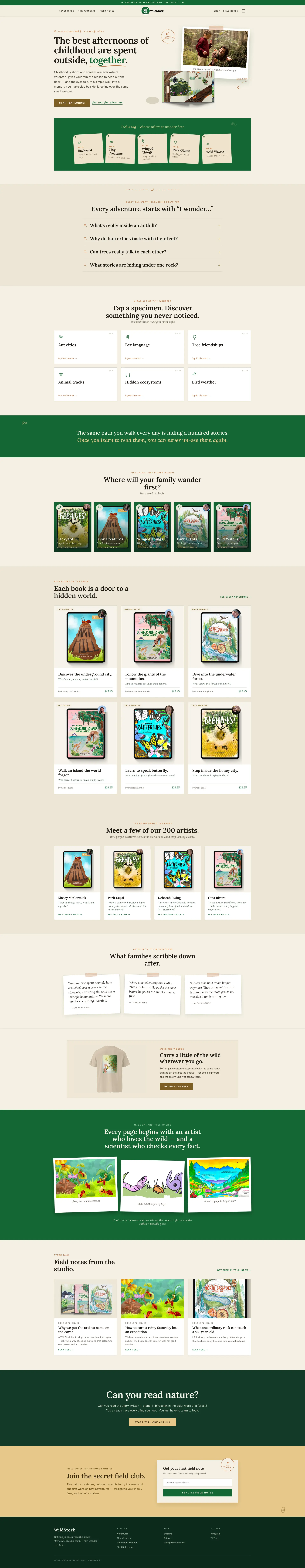 LoveStork store after the Convertica redesign