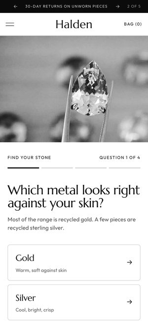 Stone quiz, phone
