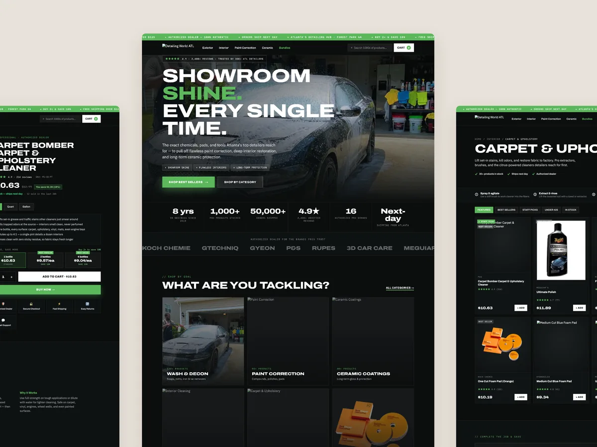 The Detailing World Atlanta CRO audit teardown