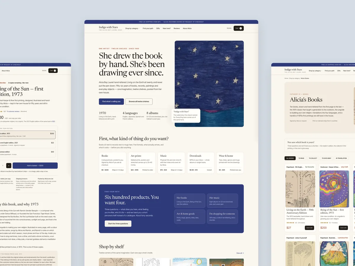 The Indigo With Stars CRO audit teardown