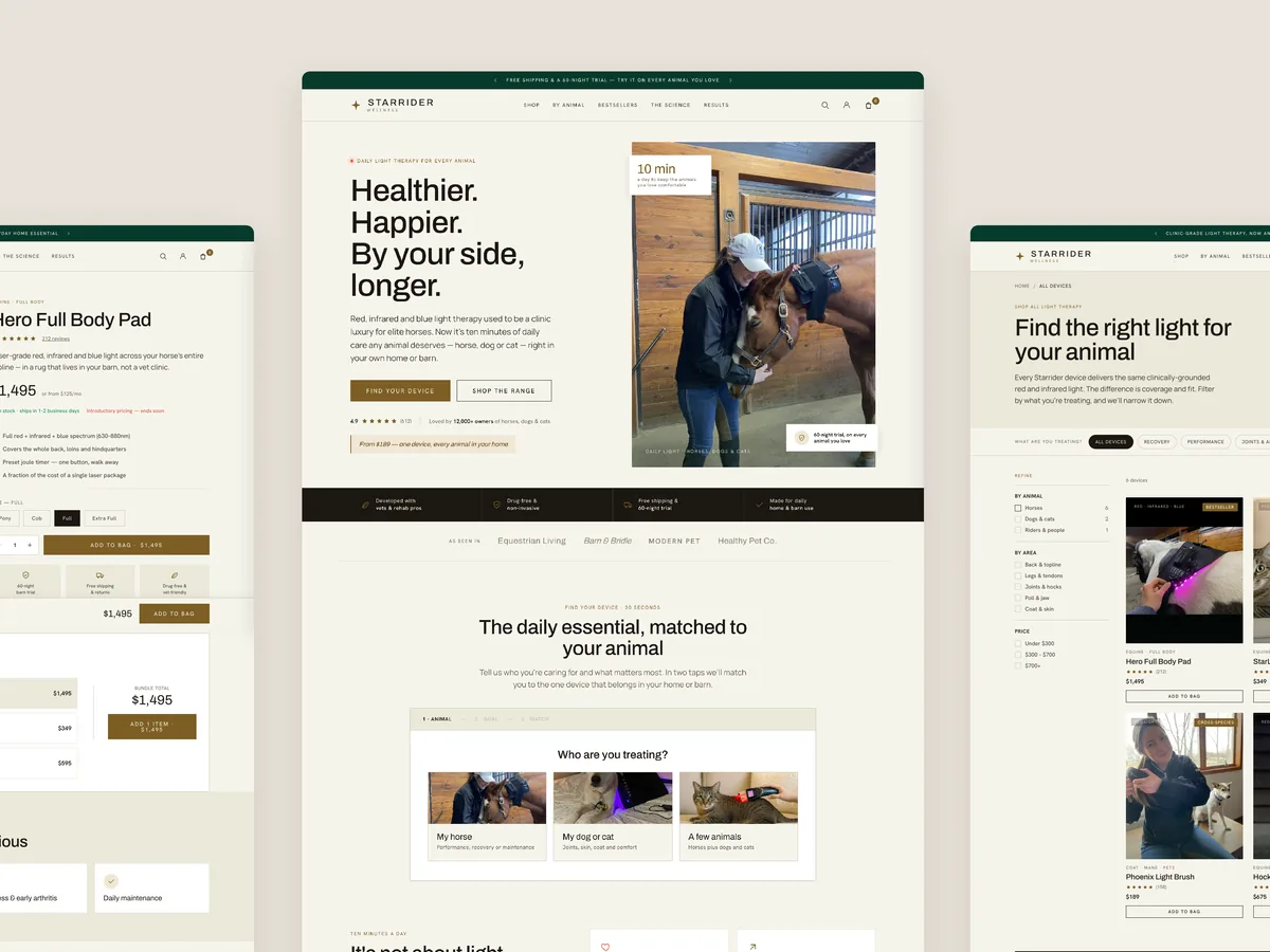 The Star Rider Wellness CRO audit teardown